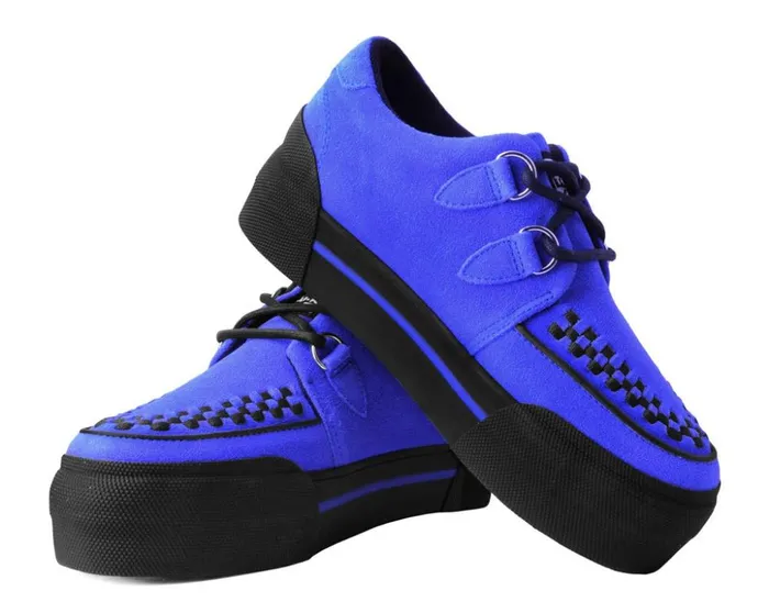 TUK Shoes Sneakers Black Suede Platform Sneaker 8211 Women TUK Shoes Sneakers Black Suede Platform Sneaker 8211 Women
