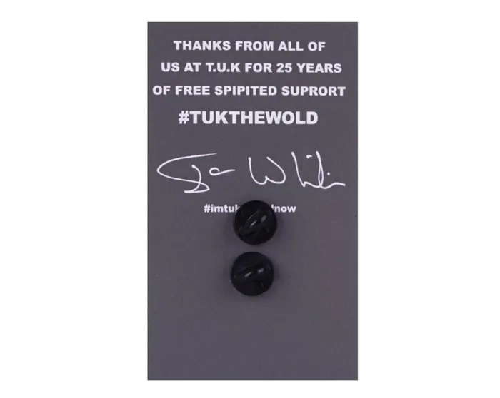 TUK Shoes Stickers Pins Patches Totes Black and White TUK The World Creeper Enamel Pin 8211 Adult TUK Shoes Stickers Pins Patches Totes Black and White TUK The World Creeper Enamel Pin 8211 Adult