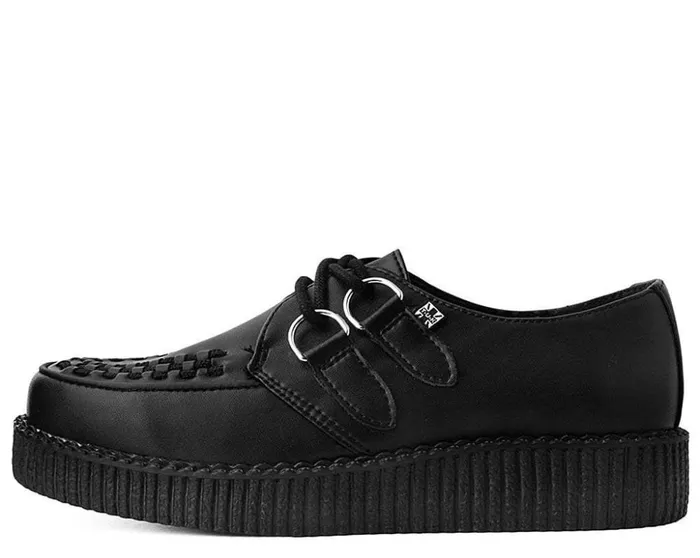 TUK Shoes Vegan Black TUKskin Vegan Viva Low Sole Creepers 8211 Men TUK Shoes Vegan Black TUKskin Vegan Viva Low Sole Creepers 8211 Men
