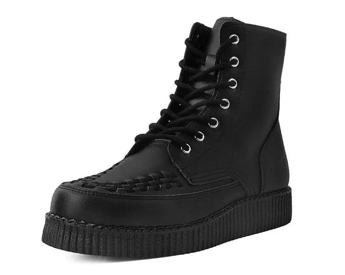 TUK Shoes Vegan Black Vegan TUKskin 7Eye Viva Low Boot 8211 Men