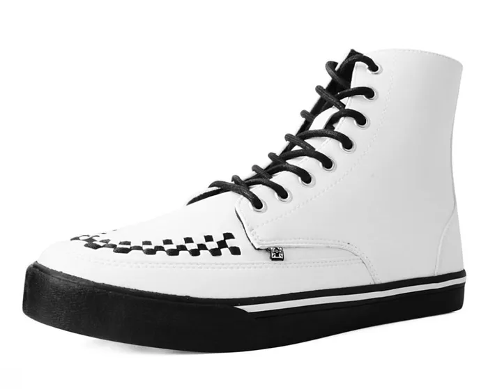 TUK Shoes Vegan White TUKskin 8Eye Sneaker Boot 8211 Men