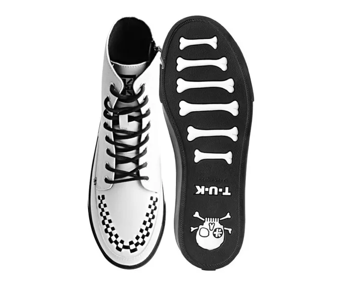 TUK Shoes Vegan White TUKskin 8Eye Sneaker Boot 8211 Men TUK Shoes Vegan White TUKskin 8Eye Sneaker Boot 8211 Men