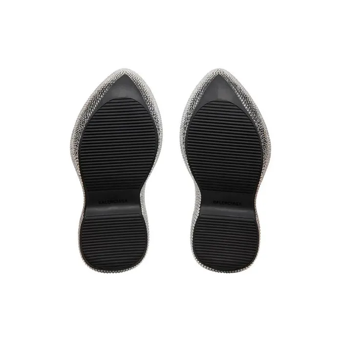 Technoclog In Crystal Women Balenciaga Sandals and Mules