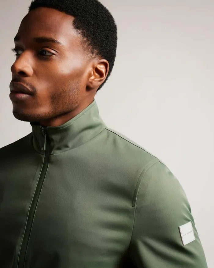 Ted Baker Coats and Jackets ARZONA 8211 Nylon Bomber Jacket Khaki 8211 Men Ted Baker Coats and Jackets ARZONA 8211 Nylon Bomber Jacket Khaki 8211 Men