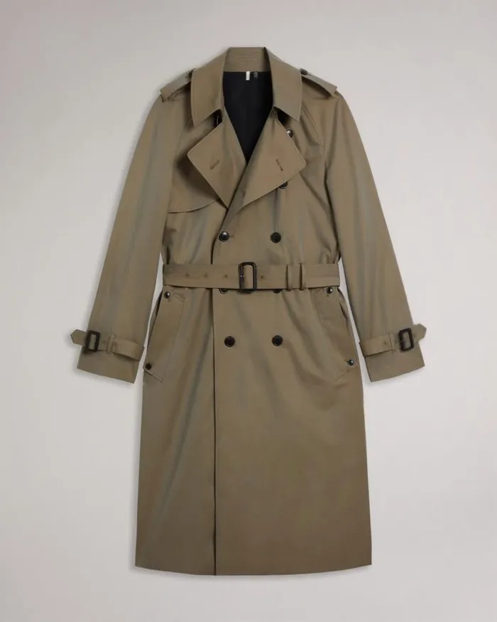 Ted Baker Coats and Jackets ROTHLEY 8211 Classic Trench Coat Khaki 8211 Men