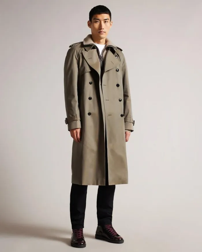 Ted Baker Coats and Jackets ROTHLEY 8211 Classic Trench Coat Khaki 8211 Men Ted Baker Coats and Jackets ROTHLEY 8211 Classic Trench Coat Khaki 8211 Men