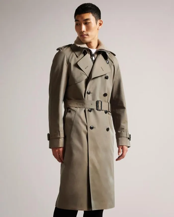 Ted Baker Coats and Jackets ROTHLEY 8211 Classic Trench Coat Khaki 8211 Men Ted Baker Coats and Jackets ROTHLEY 8211 Classic Trench Coat Khaki 8211 Men