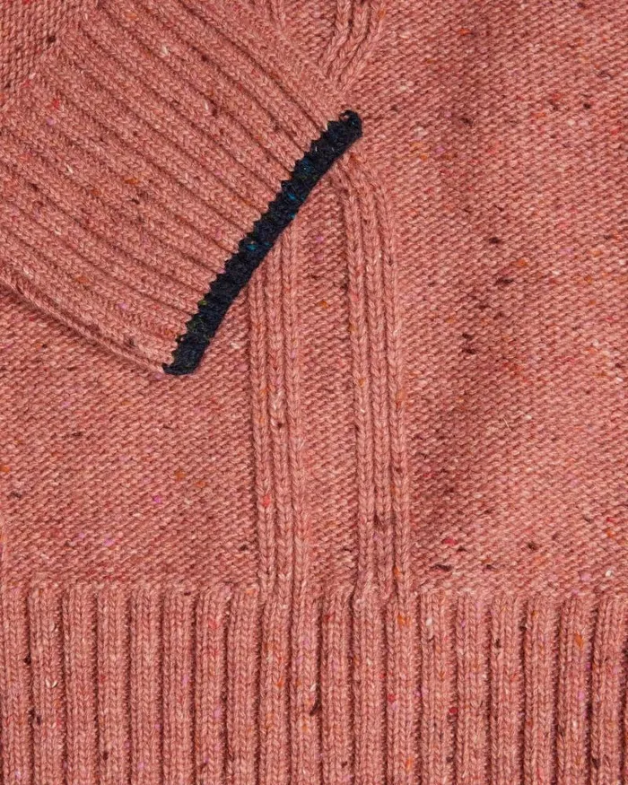 Ted Baker Jumpers and Knitwear ENROE 8211 Crew Neck Jumper With Cable Detail Medium Pink 8211 Men Ted Baker Jumpers and Knitwear ENROE 8211 Crew Neck Jumper With Cable Detail Medium Pink 8211 Men