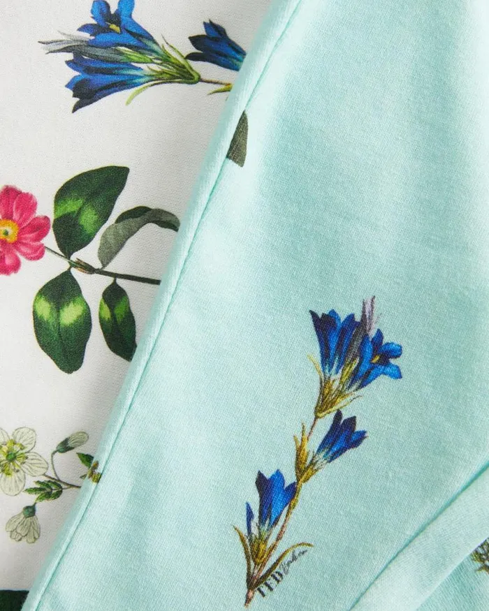 Ted Baker Playsuits and Sets SZOE 8211 Broderie Detail Top And Leggings Set Mint 8211 Kids