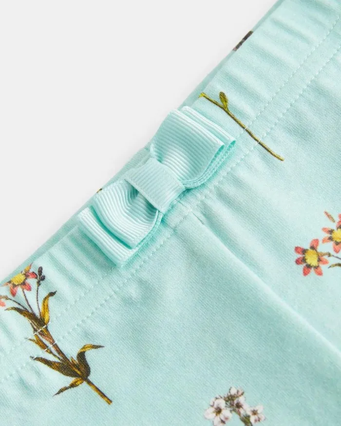 Ted Baker Playsuits and Sets SZOE 8211 Broderie Detail Top And Leggings Set Mint 8211 Kids