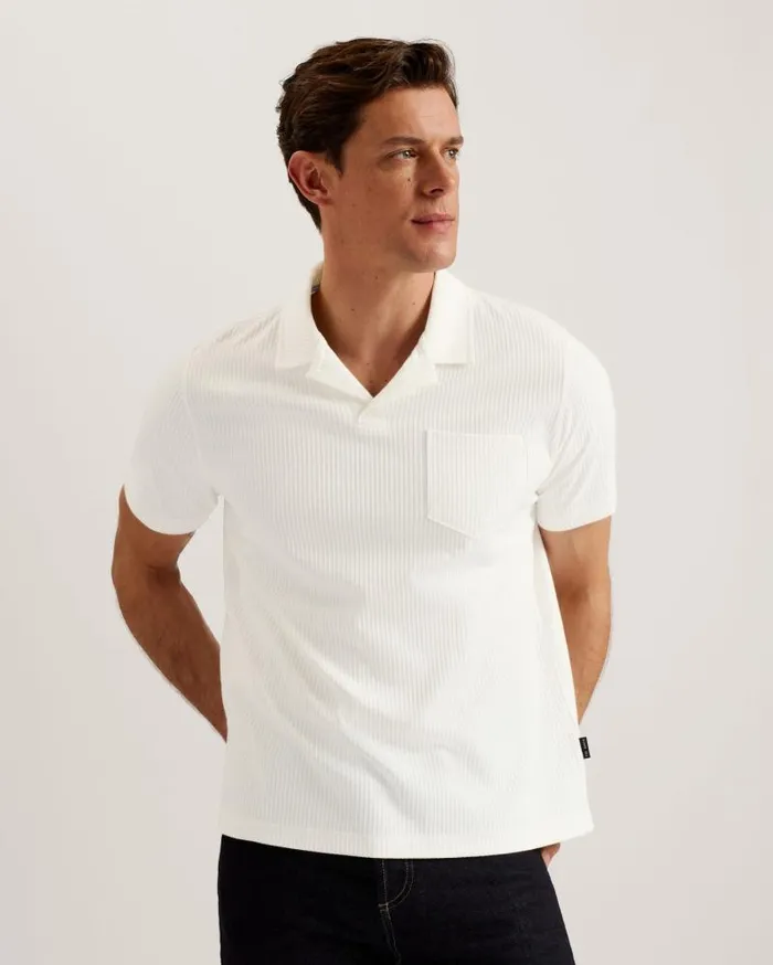 Ted Baker Polo Shirts ARKES 8211 Regular Fit Polo Shirt White 8211 Men Ted Baker Polo Shirts ARKES 8211 Regular Fit Polo Shirt White 8211 Men