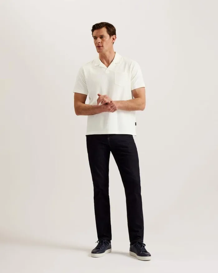 Ted Baker Polo Shirts ARKES 8211 Regular Fit Polo Shirt White 8211 Men Ted Baker Polo Shirts ARKES 8211 Regular Fit Polo Shirt White 8211 Men