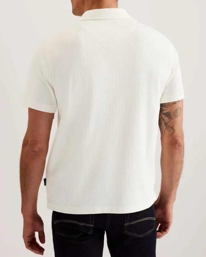 Ted Baker Polo Shirts ARKES 8211 Regular Fit Polo Shirt White 8211 Men Ted Baker Polo Shirts ARKES 8211 Regular Fit Polo Shirt White 8211 Men