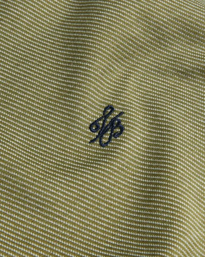 Ted Baker Polo Shirts HELTA 8211 Stripe Detail Slim Fit Polo Shirt Khaki 8211 Men Ted Baker Polo Shirts HELTA 8211 Stripe Detail Slim Fit Polo Shirt Khaki 8211 Men