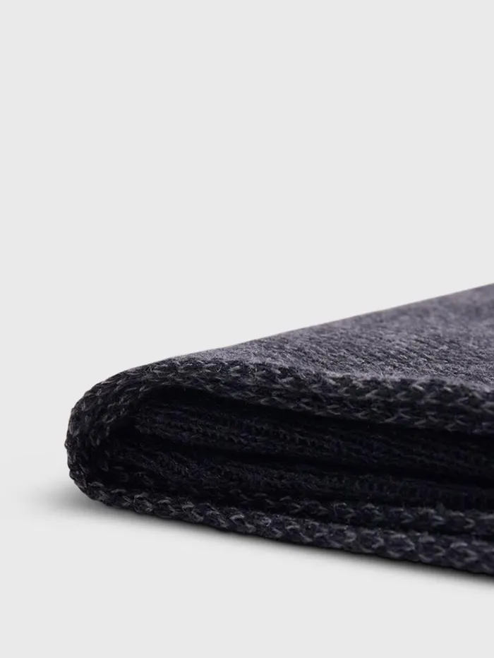 Textured Oxford Dress Sock Grey Men Paul Stuart The Cashmere Shop