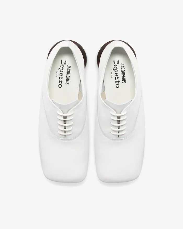 The Zizi Jacquemus 8211 Man Oxford Shoes White Women Repetto Loafers and Oxford Shoes