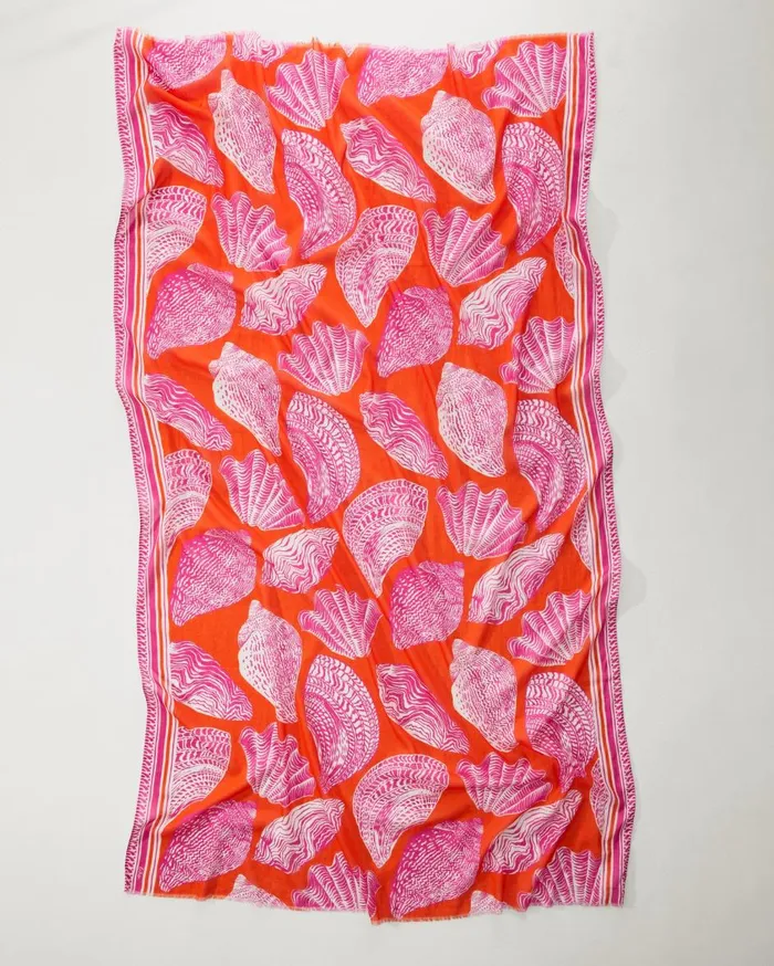 Tommy Bahama Big Shell Pareo Hibiscus Women Coverups Tommy Bahama Big Shell Pareo Hibiscus Women Coverups