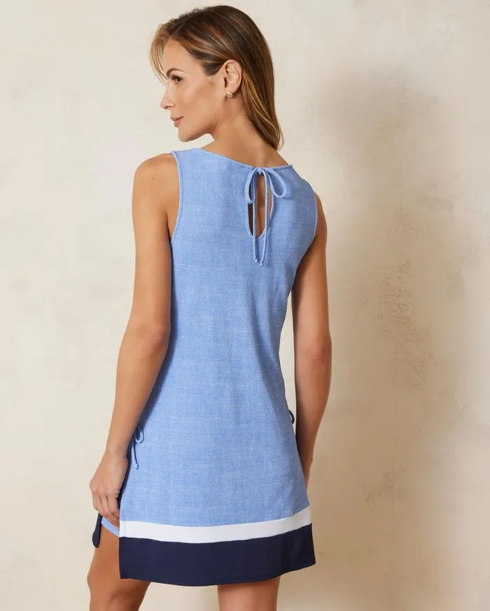 Tommy Bahama Island Cays Colorblock Beach Romper Blue Monday Hthr Women Dresses Tommy Bahama Island Cays Colorblock Beach Romper Blue Monday Hthr Women Dresses