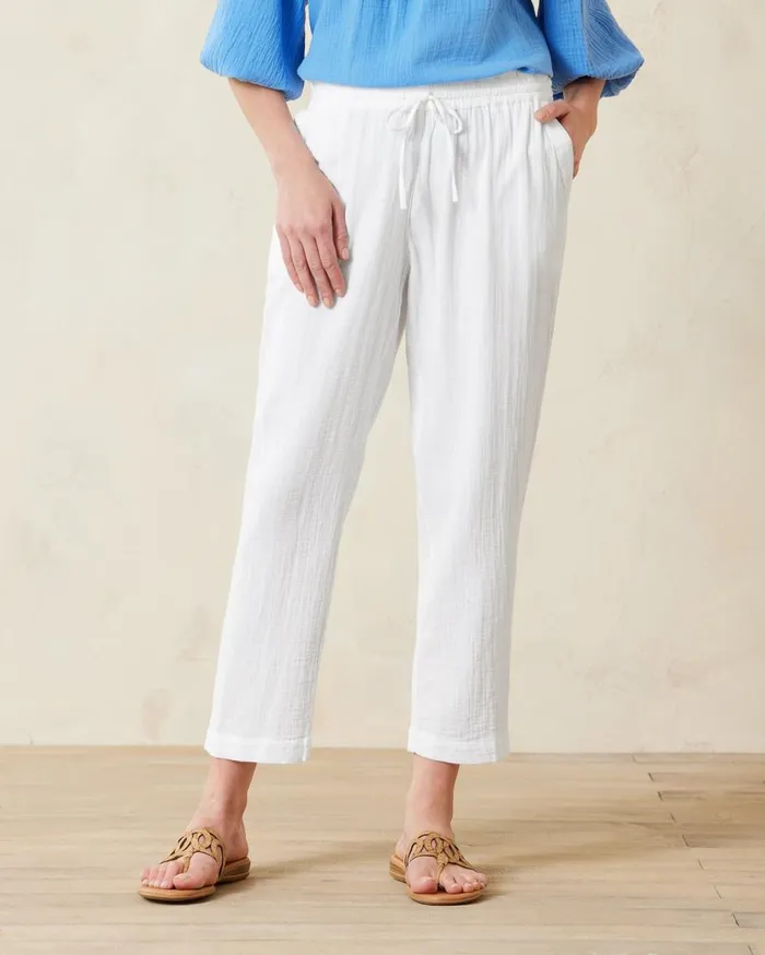 Tommy Bahama Kira Cay IslandZone 5Pocket City Pants Black Women Pants and Crops