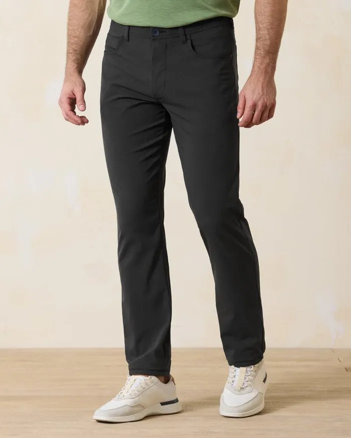 Tommy Bahama Nova Wave HalfElastic Waist Seersucker Pants Maritime Men Pants and Chinos