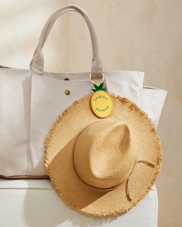 Tommy Bahama Palm Tree Magnetic Hat Clip Navy WomenBeach and Home Hats and Caps