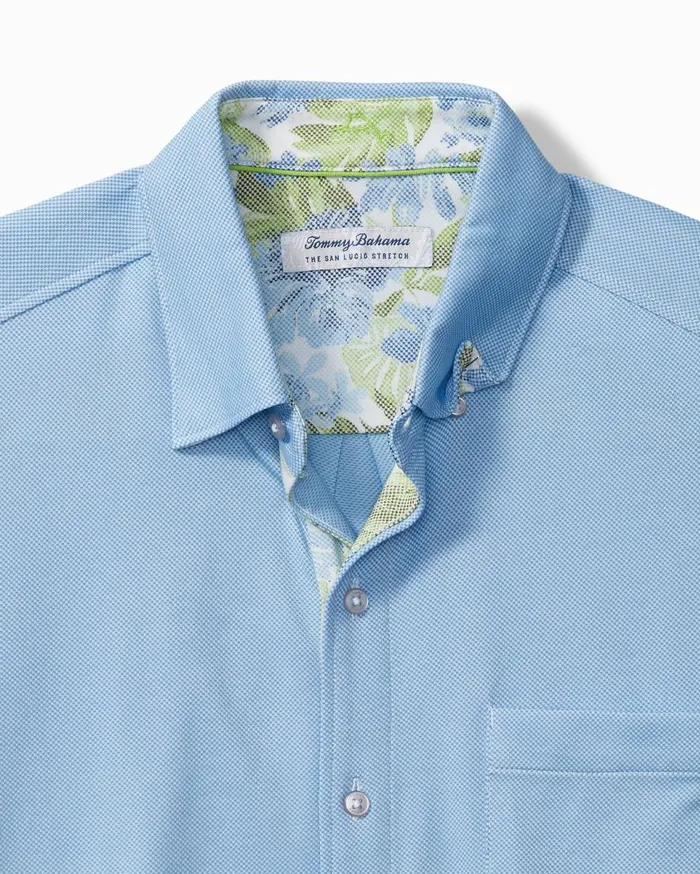 Tommy Bahama San Lucio Paradise Happy Hour Stretch Shirt Infinity Pool Men Shirts Tommy Bahama San Lucio Paradise Happy Hour Stretch Shirt Infinity Pool Men Shirts
