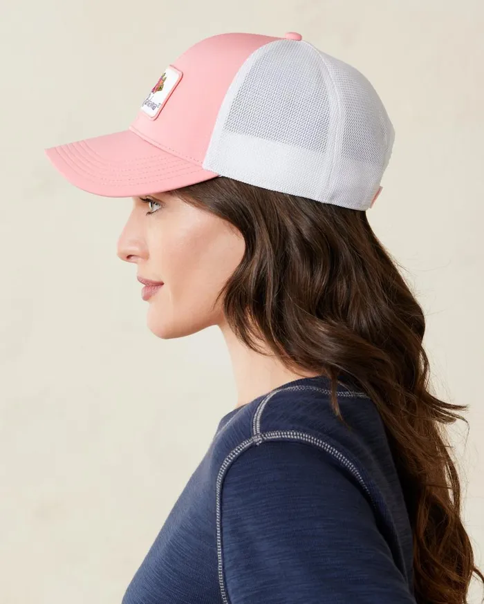 Tommy Bahama The Tropic Cays Floral Cap White Women Hats and Caps Tommy Bahama The Tropic Cays Floral Cap White Women Hats and Caps