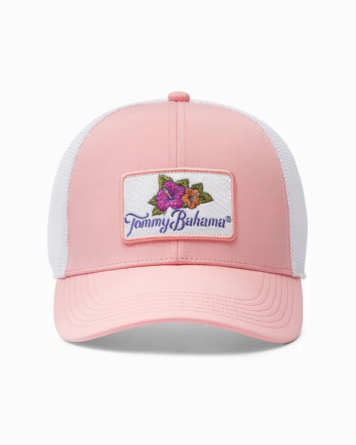 Tommy Bahama The Tropic Cays Floral Cap White Women Hats and Caps Tommy Bahama The Tropic Cays Floral Cap White Women Hats and Caps