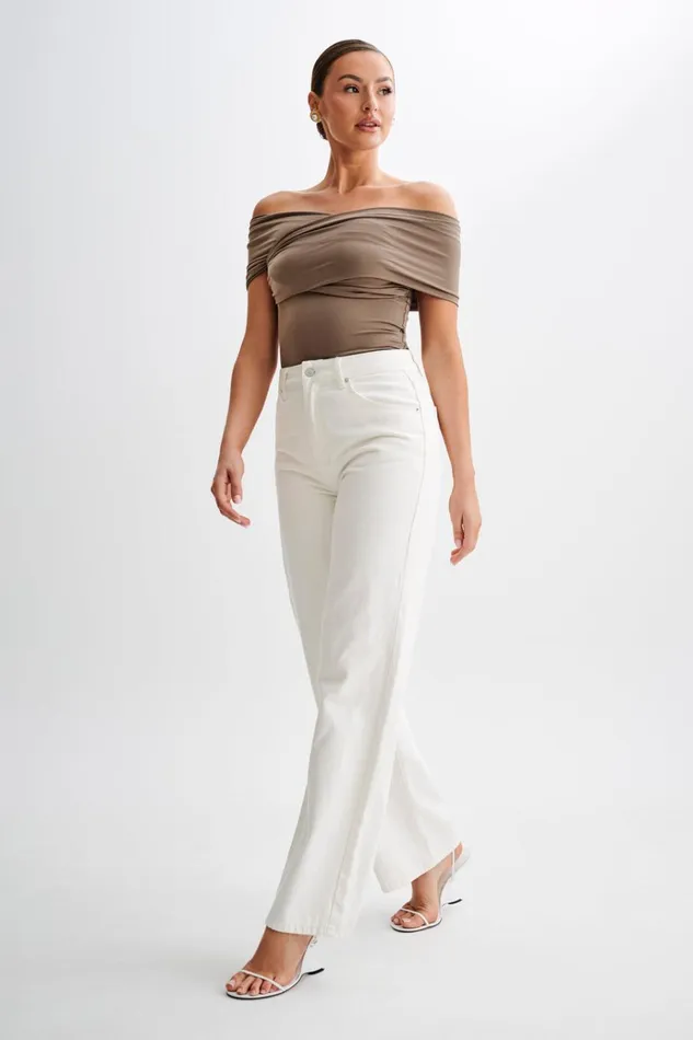 Tops Women Meshki Lourdes Slinky Off Shoulder Top 8211 Coco