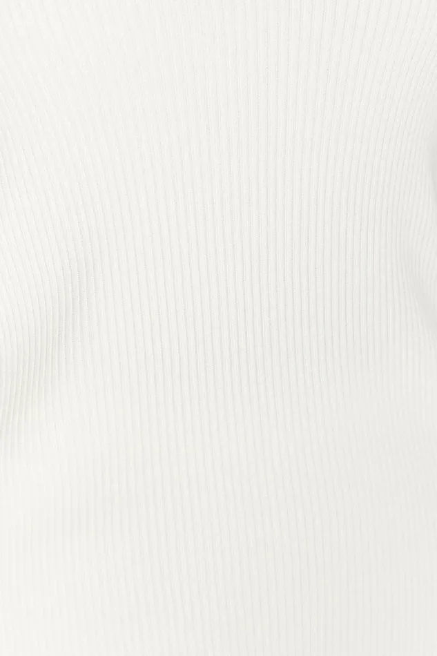 Tops Women Meshki Viola Collared Knit Tank Top 8211 White
