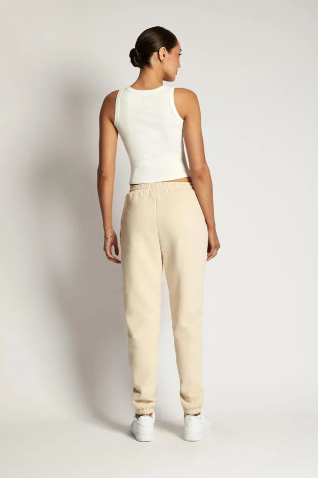 Tops Women Meshki Zanna Ribbed Tank Top 8211 White