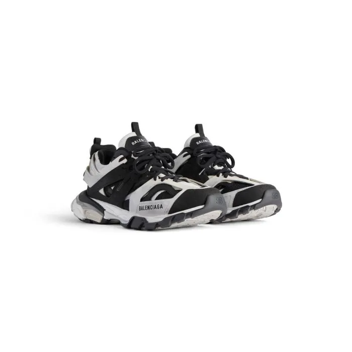 Track Sneaker In Greyblackwhite Men Balenciaga Sneakers