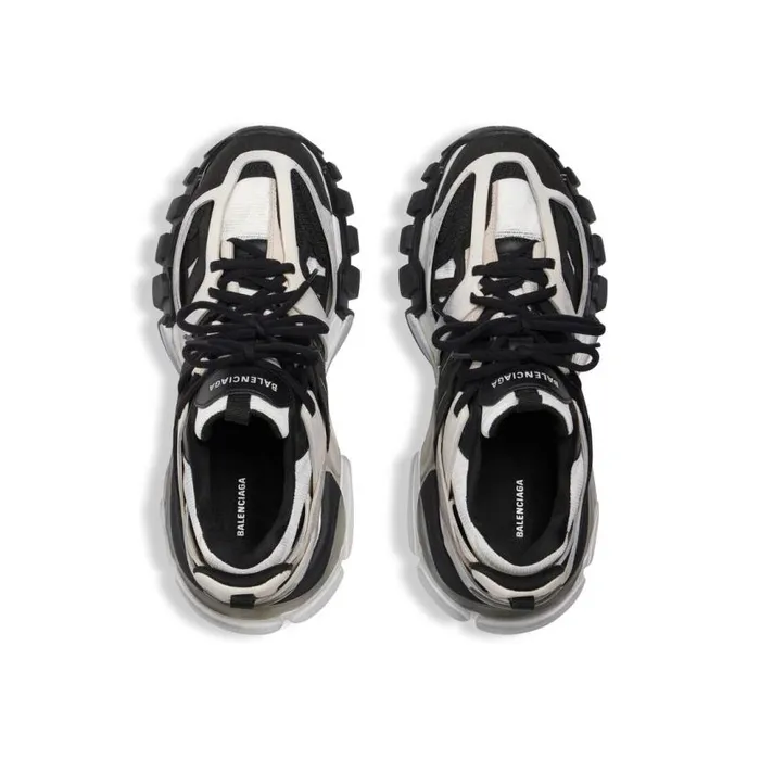 Track Sneaker In Greyblackwhite Men Balenciaga Sneakers