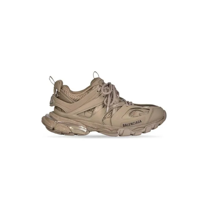 Track Sneaker Recycled Sole In Beige Women Balenciaga Sneakers