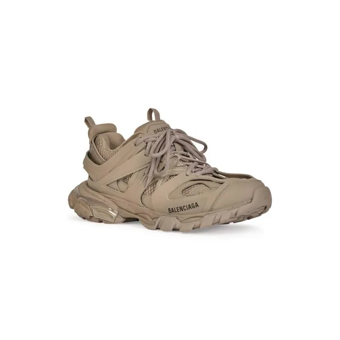 Track Sneaker Recycled Sole In Beige Women Balenciaga Sneakers