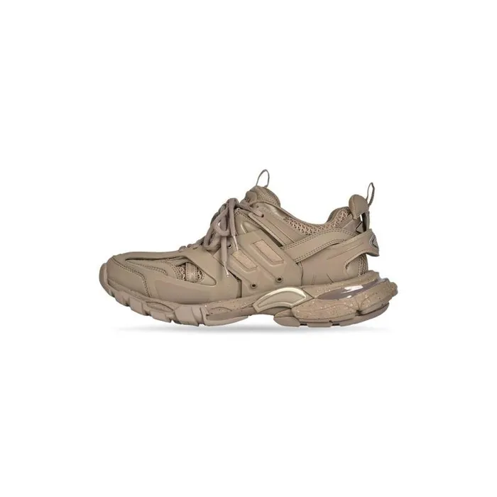 Track Sneaker Recycled Sole In Beige Women Balenciaga Sneakers