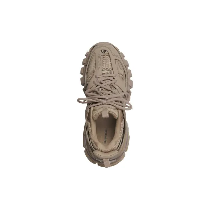 Track Sneaker Recycled Sole In Beige Women Balenciaga Sneakers
