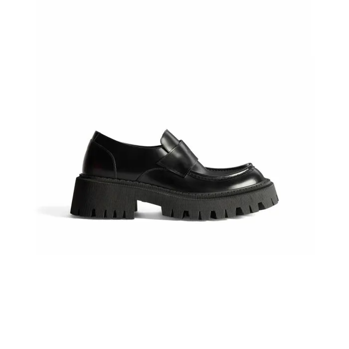 Tractor Loafer In Black Men Balenciaga Boots and Derbies