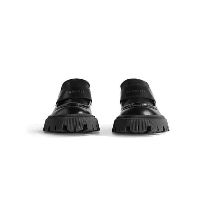 Tractor Loafer In Black Men Balenciaga Boots and Derbies