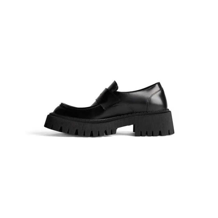 Tractor Loafer In Black Men Balenciaga Boots and Derbies
