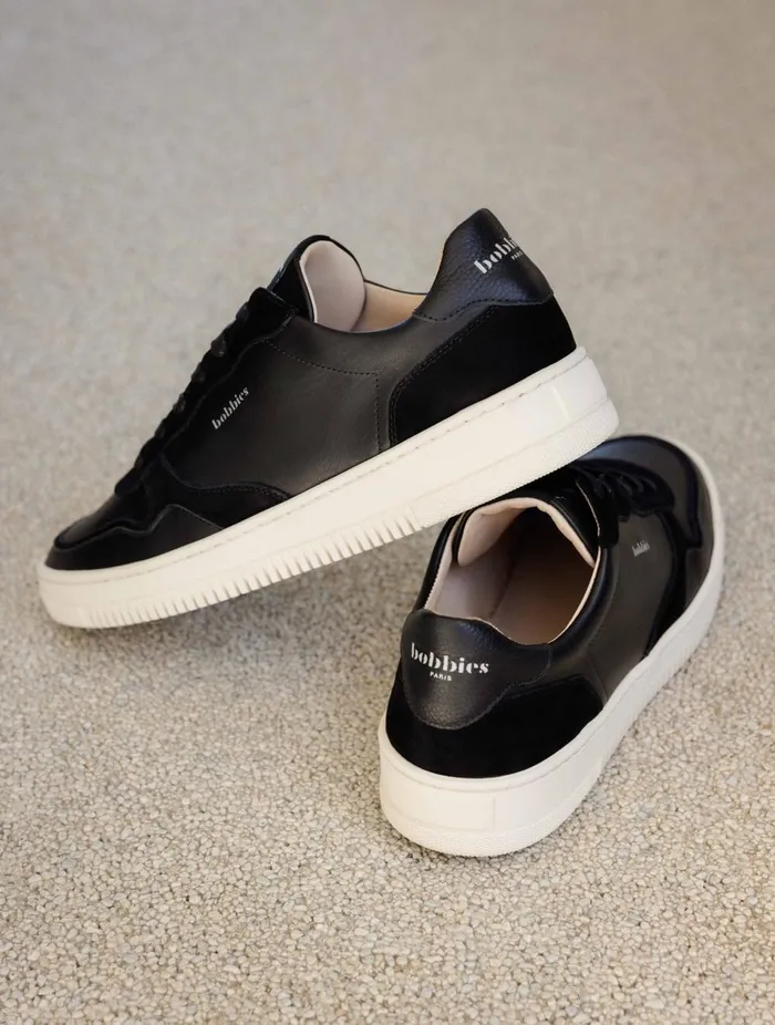 Travis Deep Black Men Bobbies Sneakers