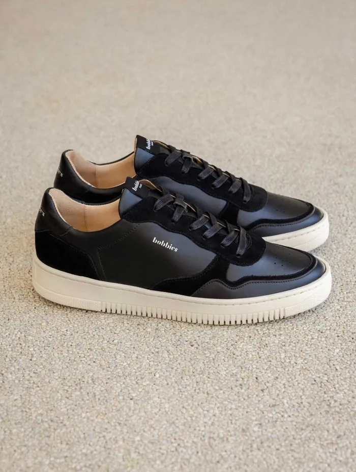 Travis Deep Black Men Bobbies Sneakers