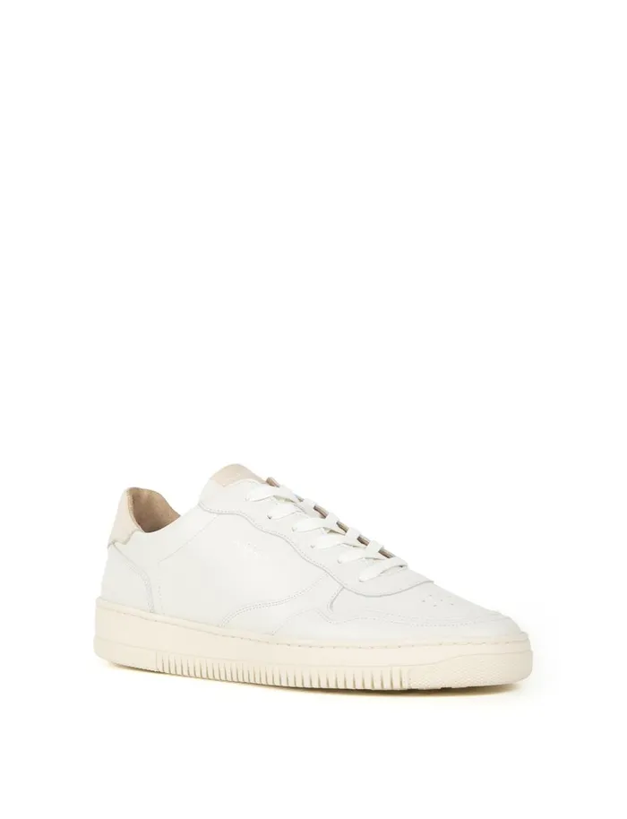 Travis Off White and Foam Men Bobbies Sneakers