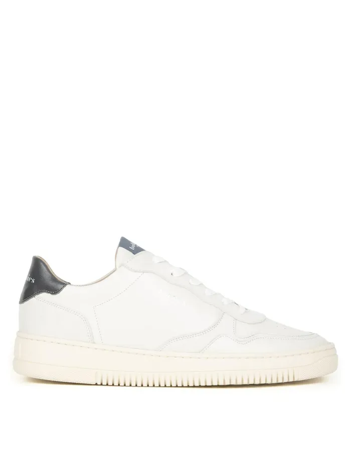 Travis Off White and Graphite Men Bobbies Sneakers
