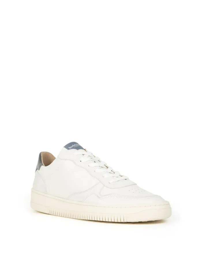 Travis Off White and Graphite Men Bobbies Sneakers
