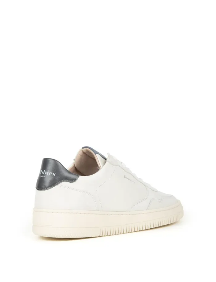 Travis Off White and Graphite Men Bobbies Sneakers