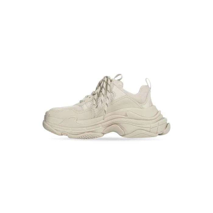 Triple S Sneaker In Beige Women Balenciaga Sneakers