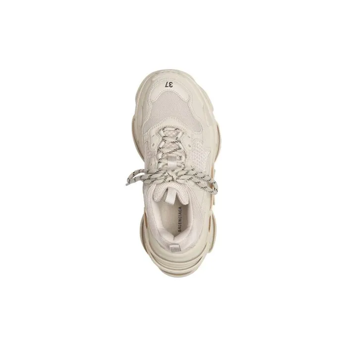 Triple S Sneaker In Beige Women Balenciaga Sneakers