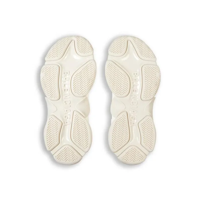 Triple S Sneaker In Beige Women Balenciaga Sneakers