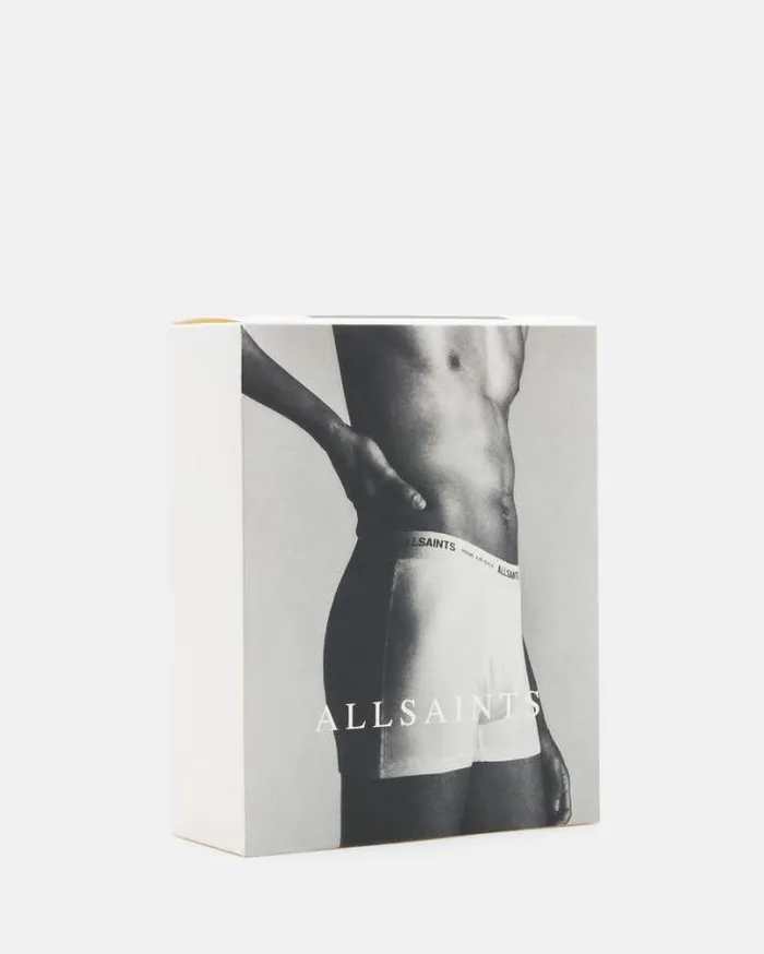Underground Logo Boxers 3 Pack Blackgry Mrlwht Men AllSaints Accessories